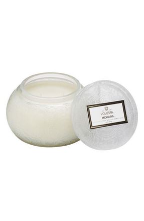 Voluspa Japonica Chawan Bowl Two-Wick Embossed Glass Candle in Mokara at Nordstrom