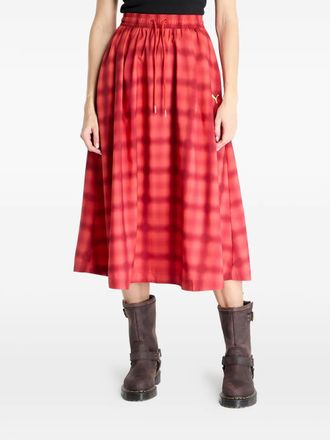 Puma Road To Unity printed midi skirt - women - Polyester - M - Red