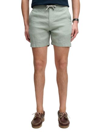 Superdry Korte broek Superdry groen slim fit zonder omslag