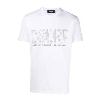 Dsquared2 Uomo, Top, Bianco, M, new