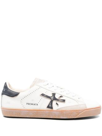 Premiata Sneakers met logopatch - Beige