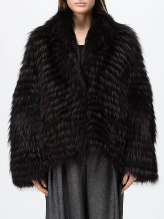 Simonetta Ravizza Alvin Reversible Short Jacket in Fox Fur