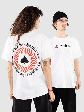 Thrasher X Spitfire The End Oath T-Shirt wit