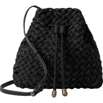 Naghedi Medium Gramercy Bucket Bag in Jet at Nordstrom