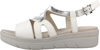 Stonefly Aqua III 23 Wedge Sandal - Dames - Sleehakken - Wit - 38 EU - Leer - Schoenen