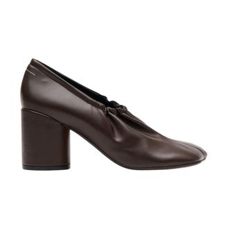 Maison Margiela D&eacute;collet&eacute; Coffee Bean - Dames - Schoenen - Bruin - Maat: 39 EU Zijde