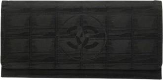 Chanel Pre-owned Portafoglio lungo (tri-fold) - - Pre-owned - Donna - Nero - ONE SIZE
