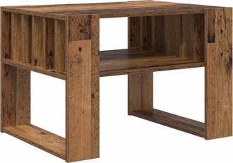 vidaXL Mesa De Caf&eacute; Madera Vieja 66 X 49,5 X 45 Cm Vidaxl