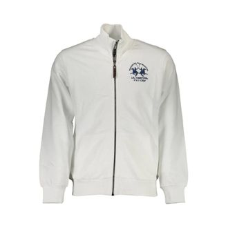 La Martina La Martina, Zip-throughs, male, White, Size: XL Long Sleeve Sweatshirt