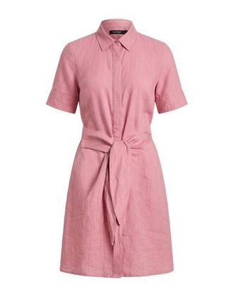 Ralph Lauren TIE-FRONT LINEN SHIRTDRESS