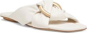 Stuart Weitzman Cece Slide Sandal in Cream. at Nordstrom Rack, Size 5