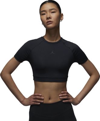 Nike Jordan (WMNS) Air Jordan Sport Bodycon Performance T-shirt Asia Sizing Black FV6928-010