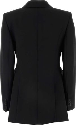 Balenciaga Womens Black Wool Blazer T Giacche E Gilet Jacket