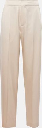 Brunello Cucinelli High-rise tapered pants