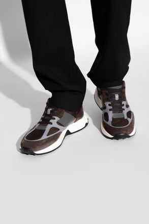 Tod's Sports Shoes Running Mid, Mens, Brown