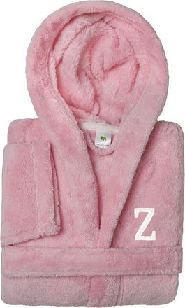 Linum Home Textiles Personalized Linum Kids Small Super Plush Hooded Bathrobe