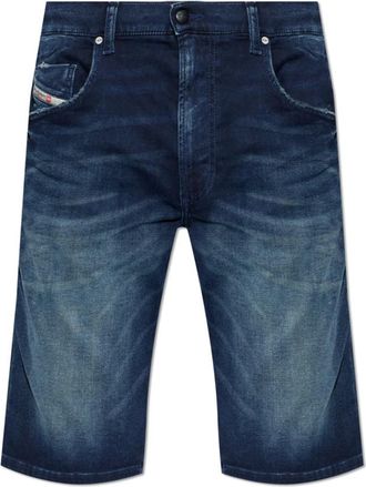 Diesel D-Krooley Short - Heren - Denim shorts - Blauw - W28 - Denim - Korte Broeken