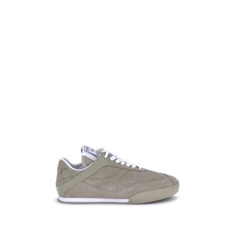 Chloé Schoenen, Dames, Beige, 37 EU, Leer, Suede Kick Sneakers