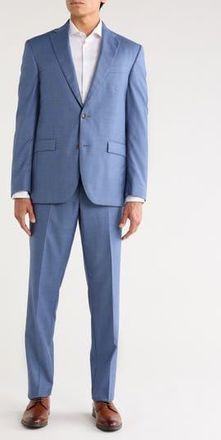 Jack Victor Explo Wool Suit in Light Blue at Nordstrom Rack, Size 38 Regular