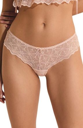 Etam Jane Hipster Panties in Powder Pink at Nordstrom, Size X-Large