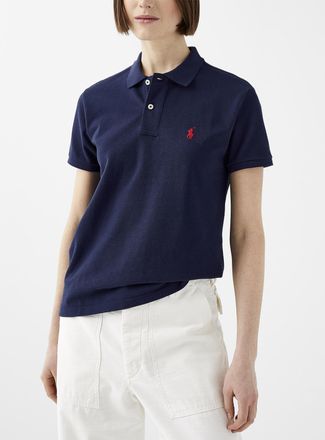 Polo Ralph Lauren Polo Shirt Ralph Lauren - Womens Signature crest Polo Shirt shirt
