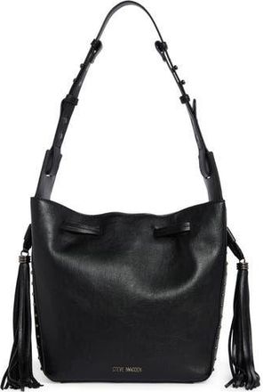 Steve Madden Suri Faux Leather Bucket Bag in Black at Nordstrom Rack