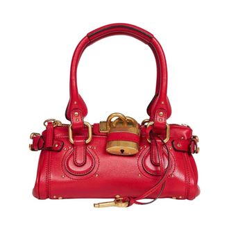 Chlo&eacute; Shoulder Bags, female, Red, Size: ONE SIZE Shoulder Bag