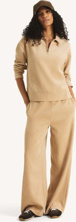 Nautica Womens Herringbone Ribbed Pant