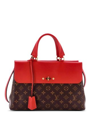 Louis Vuitton Borsa a mano Venus in pelle e tela con monogramma - Marrone
