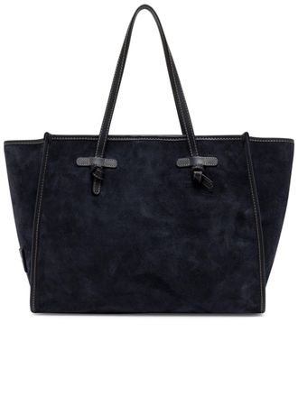 Gianni Chiarini Marcella Spacious Suede Detachable Pouch Tote