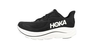 Hoka One One One Mens Clifton 10 Road Running Shoes - Black/White