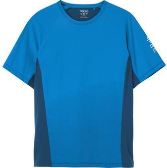 RAB Trail T-Shirt - Mens in Maya Blue/tempest Blue at Nordstrom, Size Xx-Large
