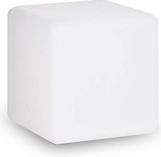 Ideal Lux Luna - 1 Luz De Suelo Exterior Blanca Ip44 - Ideal Lux