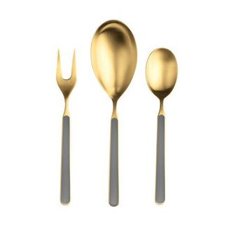 Mepra Fantasia Serving Set - 3 Pieces in Vicuna at Nordstrom