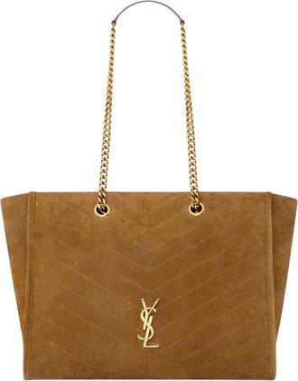 Saint Laurent Brown Niki Medium Tote
