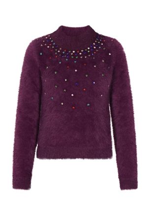 Faina Jumper Dames pruim