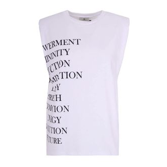 Elisabetta Franchi Donna, Top, Bianco, S, new