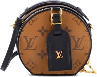 Louis Vuitton Boite Chapeau kleine crossbodytas met monogram canvas - Bruin