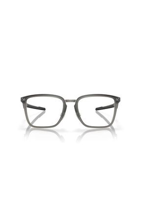 Oakley 56mm Rectangle optical glasses in Grey at Nordstrom
