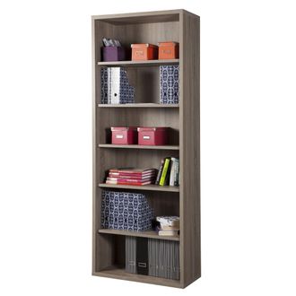 Composad Libreria Disegno 82x36xh217cm 6 Vani Rovere Tartuf