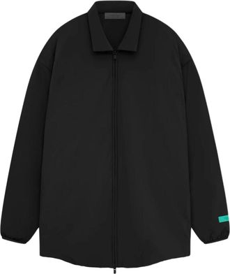 Fear of God SS24 Nyon Filled Shirt Jacket Jet Black 202SP244494F