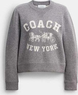 Coach Horse And Carriage Crewneck Sweater