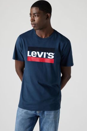 Levi's Camiseta gr&aacute;fica de deporte - Hombre - 2XL - Azul / Dress Blues