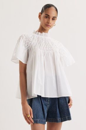 Merlette Bejart Top in White at Nordstrom, Size Xx-Small