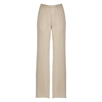 Antonelli Wide Trousers, female, Beige, Size: L Rapolano Trousers