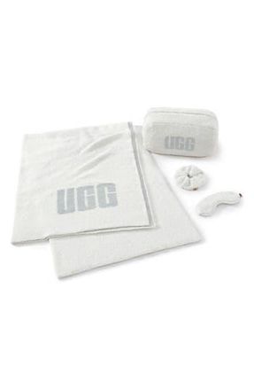 UGG Bode 4-Piece Terry Travel Set in Snow at Nordstrom Rack