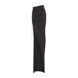 Moncler Black Maxi Skirt