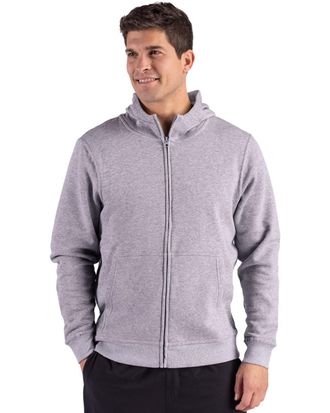 Clique Drive Recycled Unisex Full Zip Hooded Sweatshirt