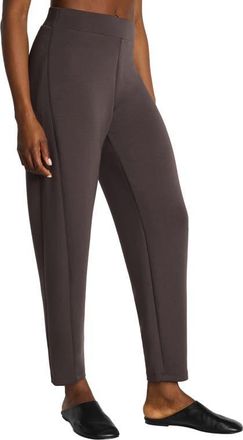 Spanx AirEssentials Barrel Leg Pants in Dark Cacao at Nordstrom, Size X-Large