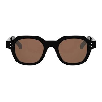 Celine Celine - 3 Dots HD Squared Zonnebril - Dames - Accessoires - Zwart - Maat: ONE Size
